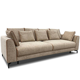 Диван-кровать Boston Nice ткань кат. 3 col. Chenille AB06 NW, кант Chenille AB10 NW