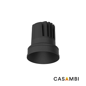 Встраиваемый светильник ELIOS FIJO IP20 10W черный 15є 2700K CASAMBI