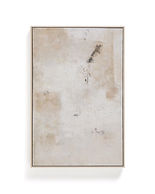 Абстрактная картина Selnar бежевая 60 x 90 см