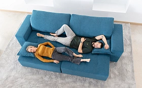 Диван раскладной Paradis 3pl ножки - пластик 3 cm A+A+V+V