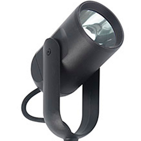 Уличный фонарь со штырем Slot-65 черный