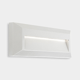 Уличный настенный светильник Kossel IP65 LED 2.4W 4000K ON-OFF Белый 186lm