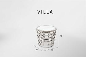 Уличный приставной стол Villa KUBU 