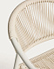 Уличный стул Livadia из бежевого алюминия и веревки
