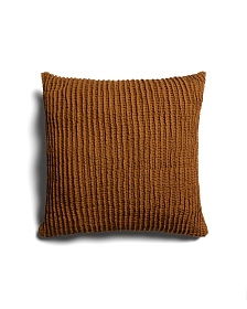 Чехол для подушки Solly из 100% хлопка, вафельный, оранжевый, 50 x 50 см