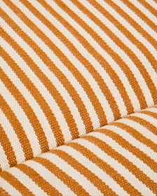 Подушка для шезлонга Dirome в оранжевую полоску, 100% ПЭТ, 50 x 175 см