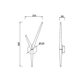 9222 Настольная лампа ARRECIFE