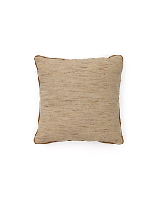 Чехол для подушки Aleos из меланжевой ткани с контрастной отделкой 45 х 45 см