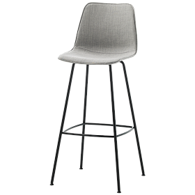 Барный стул Varya Tapiz с основанием на 4 ножках с рамой