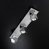 Потолочный светильник Practyk 17013/3 Silver + nickel