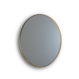 Зеркало овальное Orio 51х61 золото